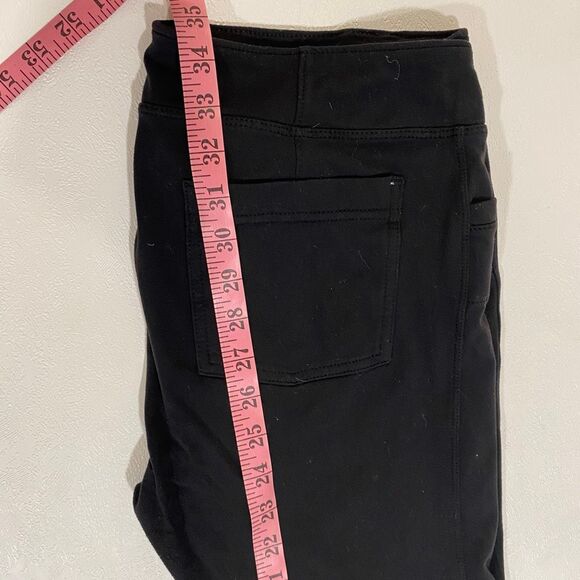 Athleta Black High Rise Leggings LP Petite Size Large - Picture 4 of 4
